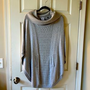 CAbi Light Gray/Silver Poncho